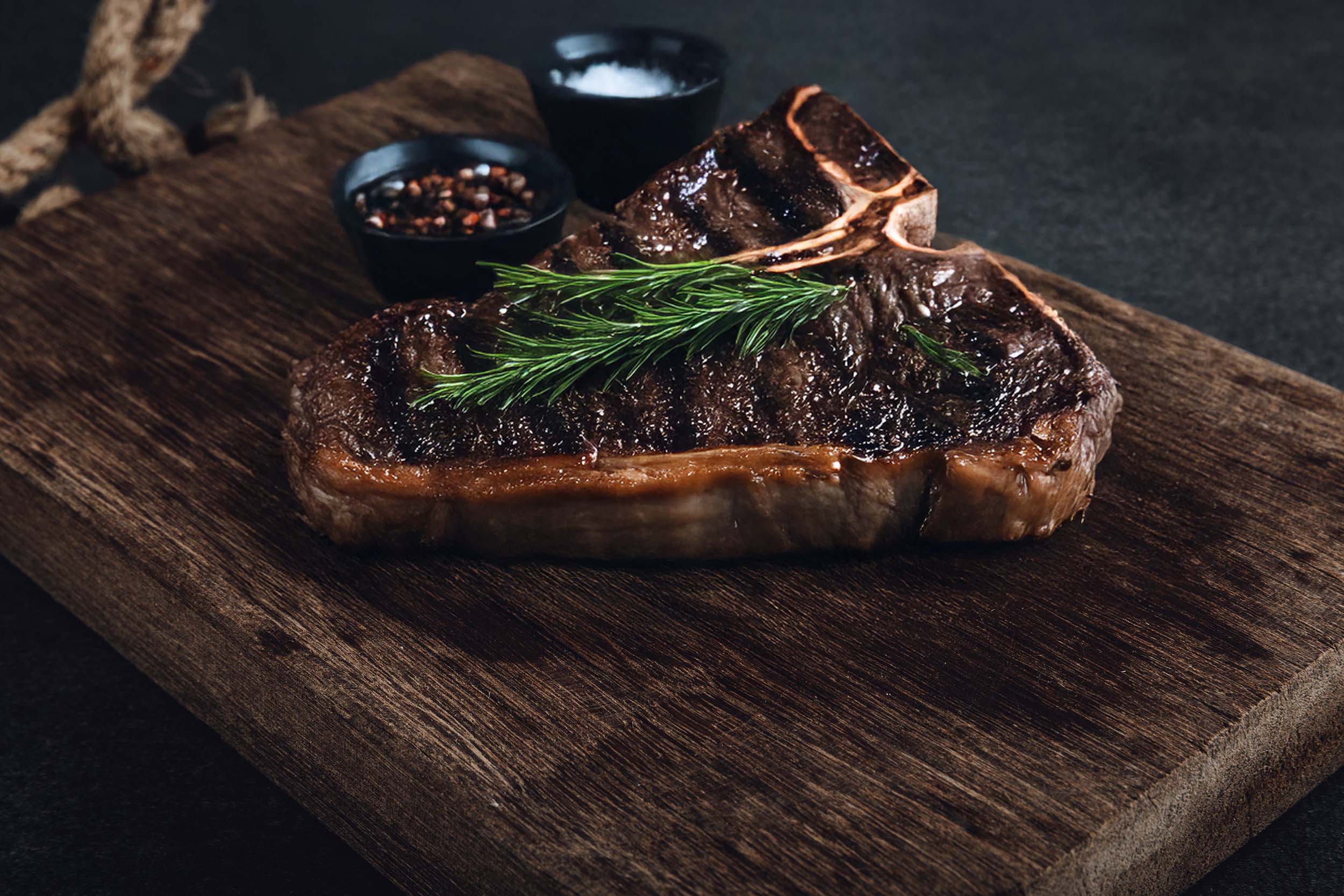 Steak T-Bone vieilli à sec | Bodensee Färse 600 g